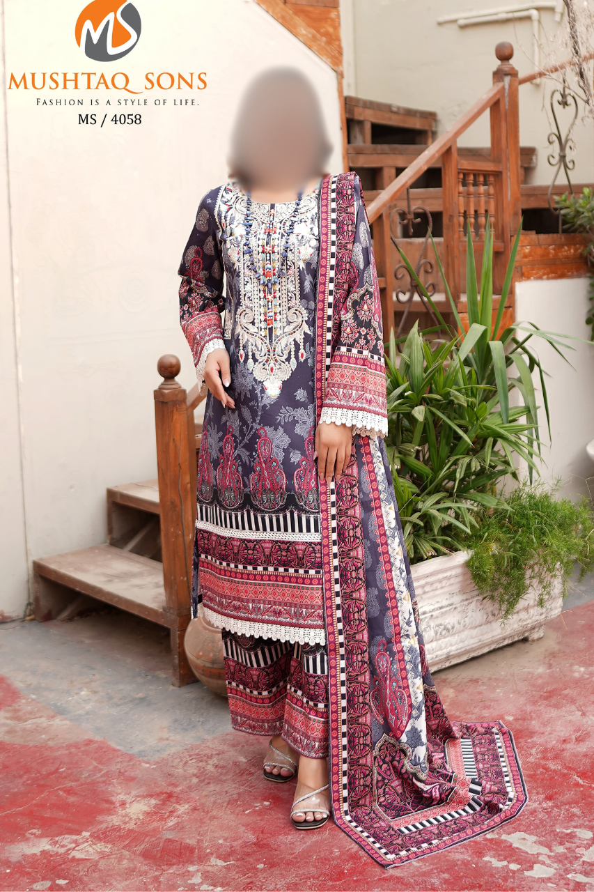 MS-7 - Winter fabric Suit 3pc